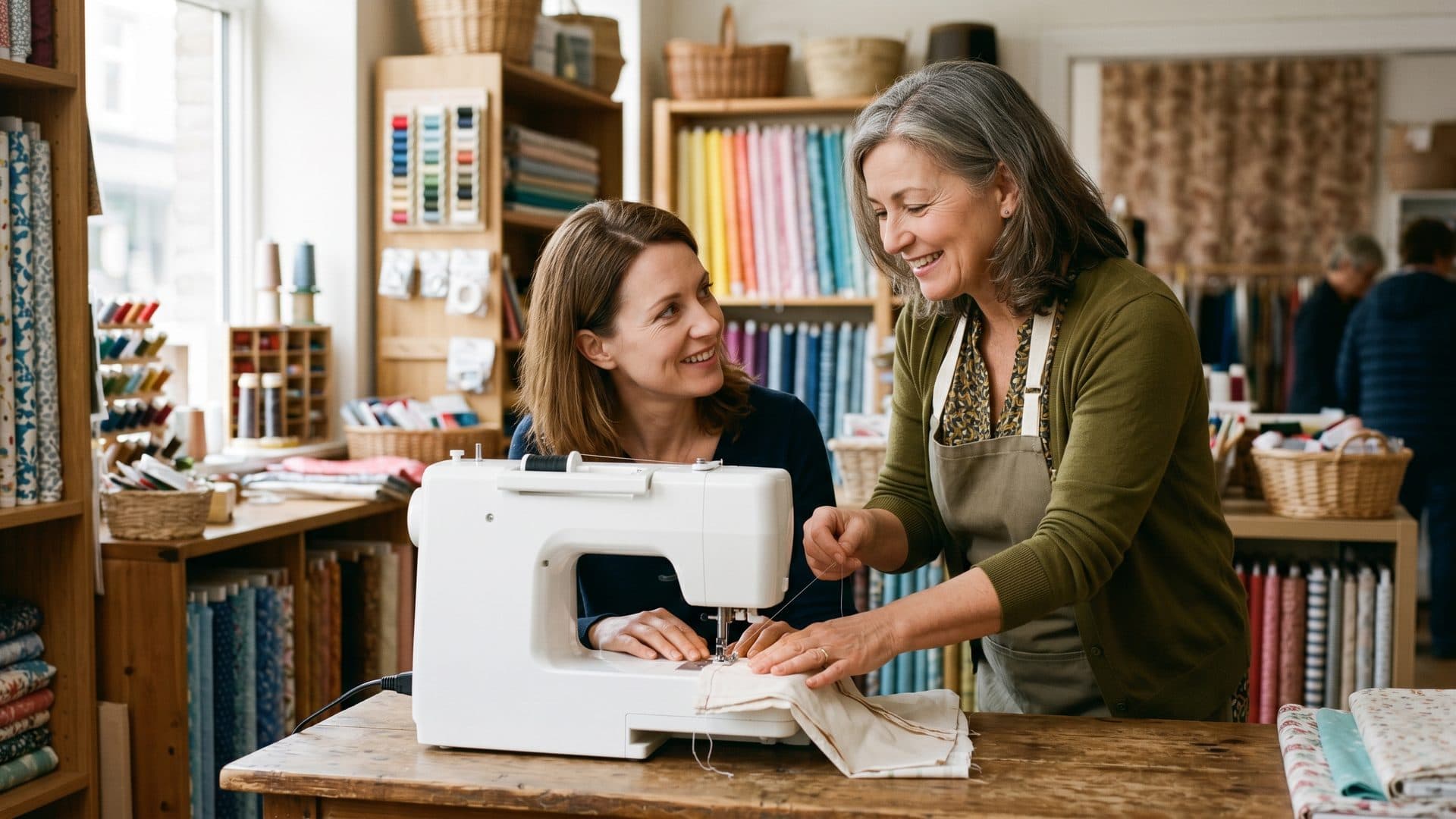 Asesoramiento para comprar una máquina de coser en A Coruña