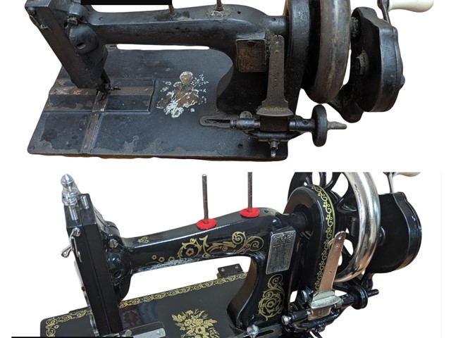 RESTAURACIÓN MÁQUINA ANTIGUA MANUAL 